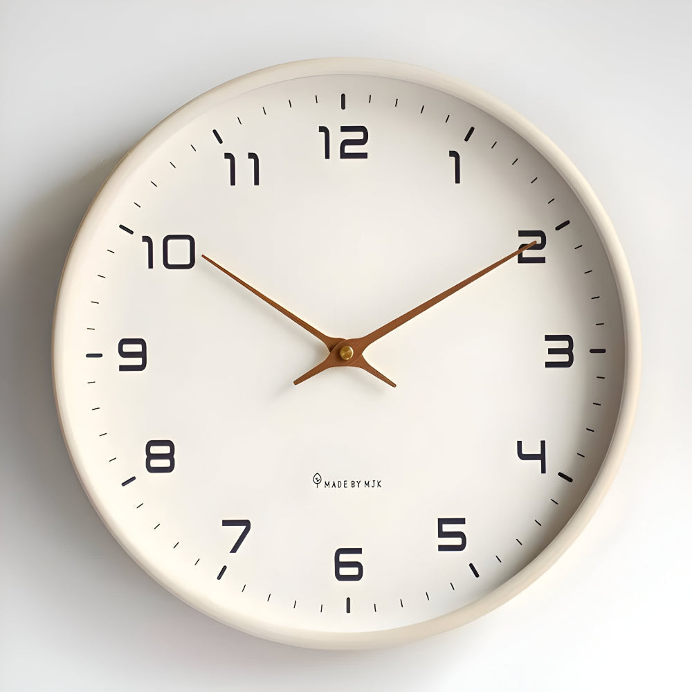 Horloge Murale Ronde Moderne Silencieuse
