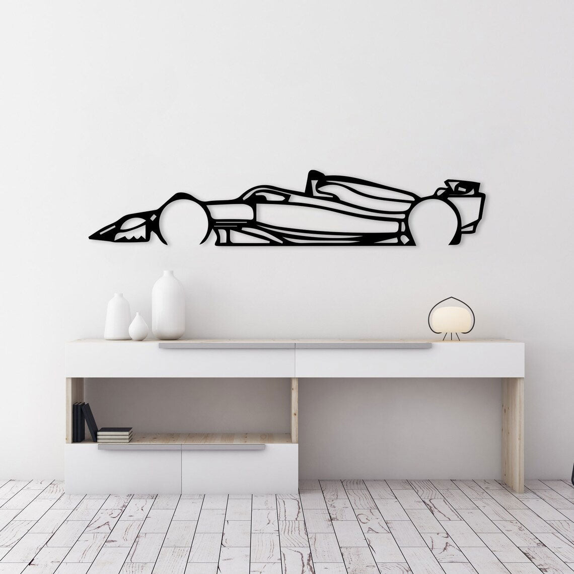 Décoration Murale en Métal - Formule 1 (V.02)